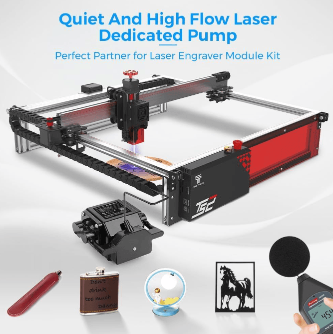 Quiet high flow laser engraver pump with module kit for precision engraving – Create It 3D South Africa