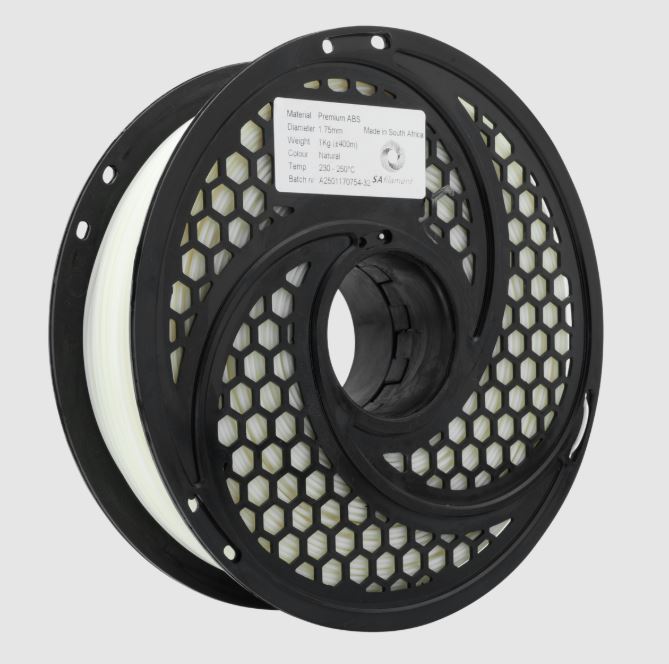 SA Filament ABS Premium Filament 1kg Natural Ivory