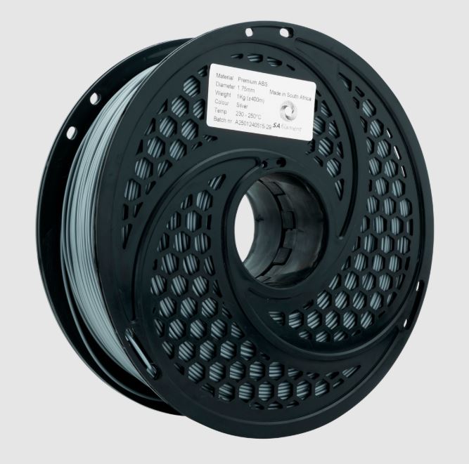 SA Filament ABS Premium Filament 1kg Silver