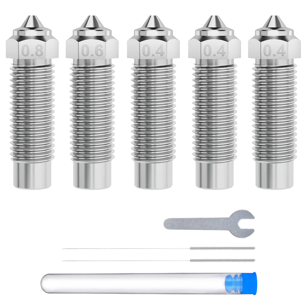 Multi-Size Hardened Steel Nozzle Kit for Neptune 4 Plus/ 4 Max