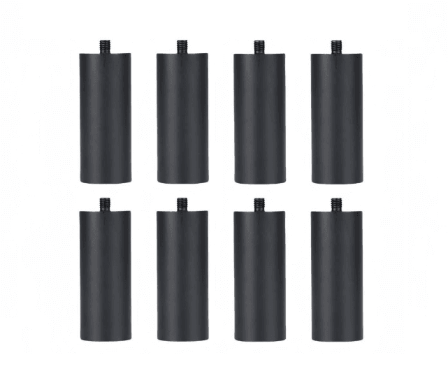 Set of 8 black 3D printer riser columns for frame upgrades – Create It 3D South Africa