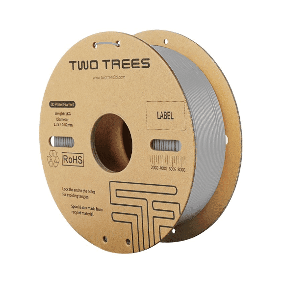 Twotrees 3D Printer PLA Filament 1.75mm 1KG - Grey