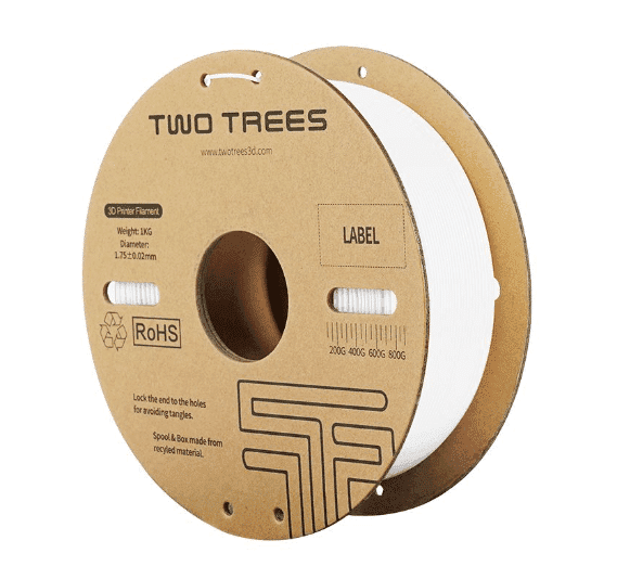 Twotrees 3D Printer PLA Filament White