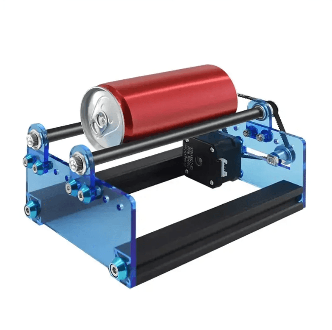 Rotary roller engraving attachment for cans and bottles – Create It 3D South Africa