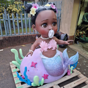 Characters and sculptural pieces