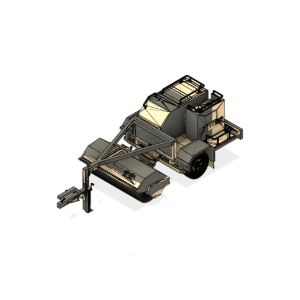 Custom Industrial Vehicle – Full CAD Design from Scratch