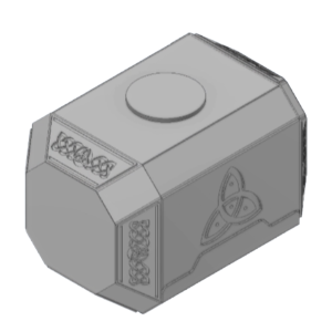 Gas Motor Show Hammer – CAD Design & Engineering