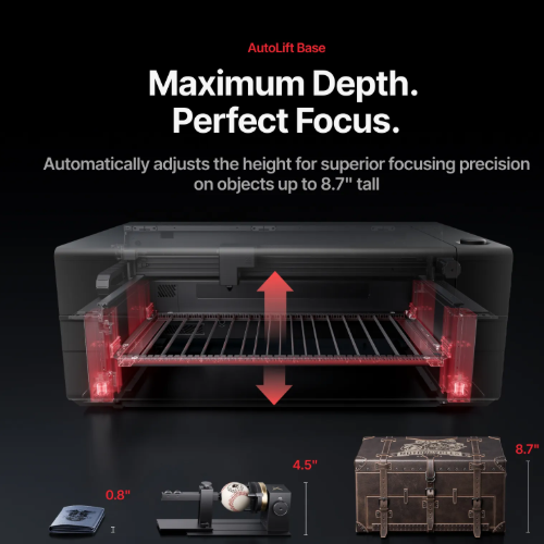 xTool P3 80W CO2 Laser Cutter with Intelligent Automation