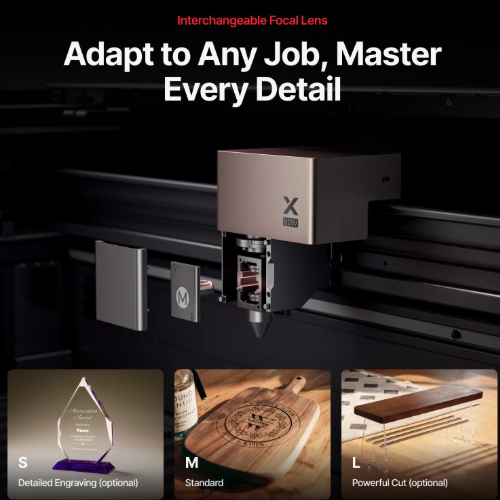 xTool P3 80W CO2 Laser Cutter with Intelligent Automation