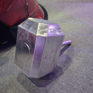 Custom Hammer Prop – CAD Design for Gas Motor Show