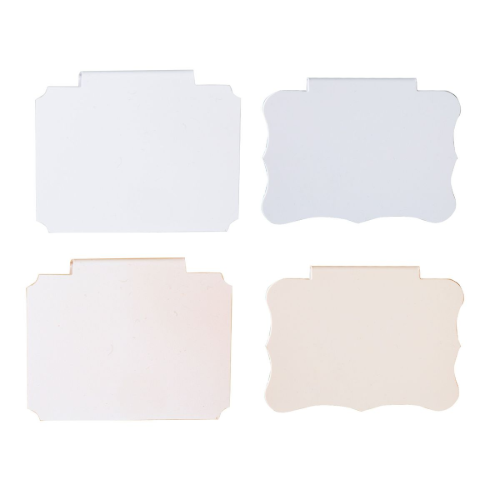 Creality Detachable Basket and Storage Bin Labels Clip – 90 × 6.5mm, Pack of 48