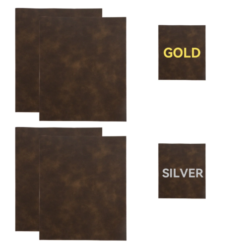 Creality Two-Tone Laser Engraving Leather Sheets – 300 × 250mm, Pack of 4