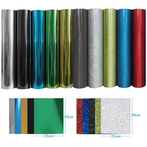Creality HTV Heat Transfer Vinyl Consumables Combo Pack – 200 × 300 × 0.3mm, Set of 10 – product detail 2