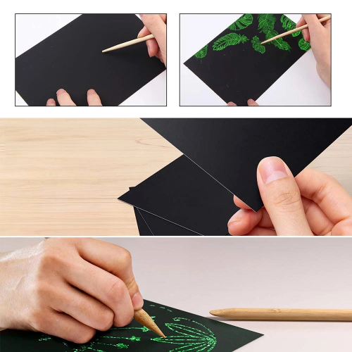 Creality Luminous Scratch Paper – Pack of 50 Sheets