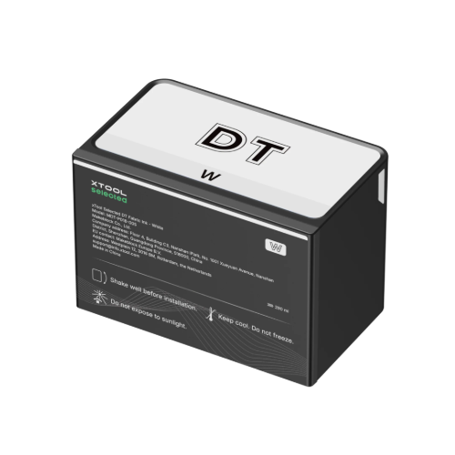 xTool O1 Omni DT Fabric Ink Set – 4 × 125ml CMYK + 1 × 290ml White