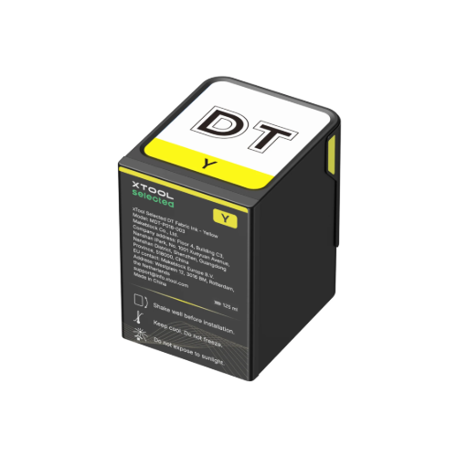 xTool O1 Omni DT Fabric Ink Set – 4 × 125ml CMYK + 1 × 290ml White