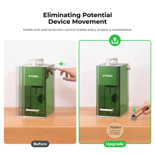 xTool Button Switch for F1 Laser Engraver