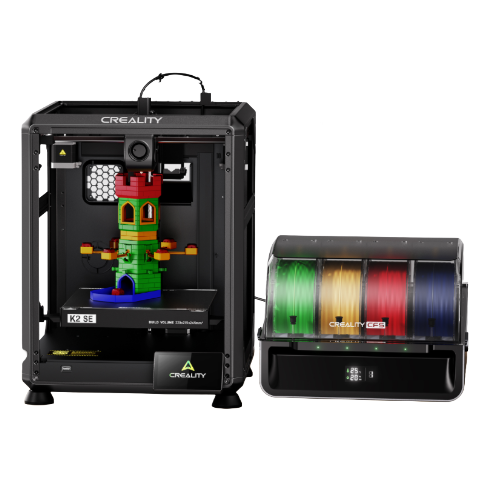 Creality K2 SE 3D Printer With Creality 4 filament CFS unit