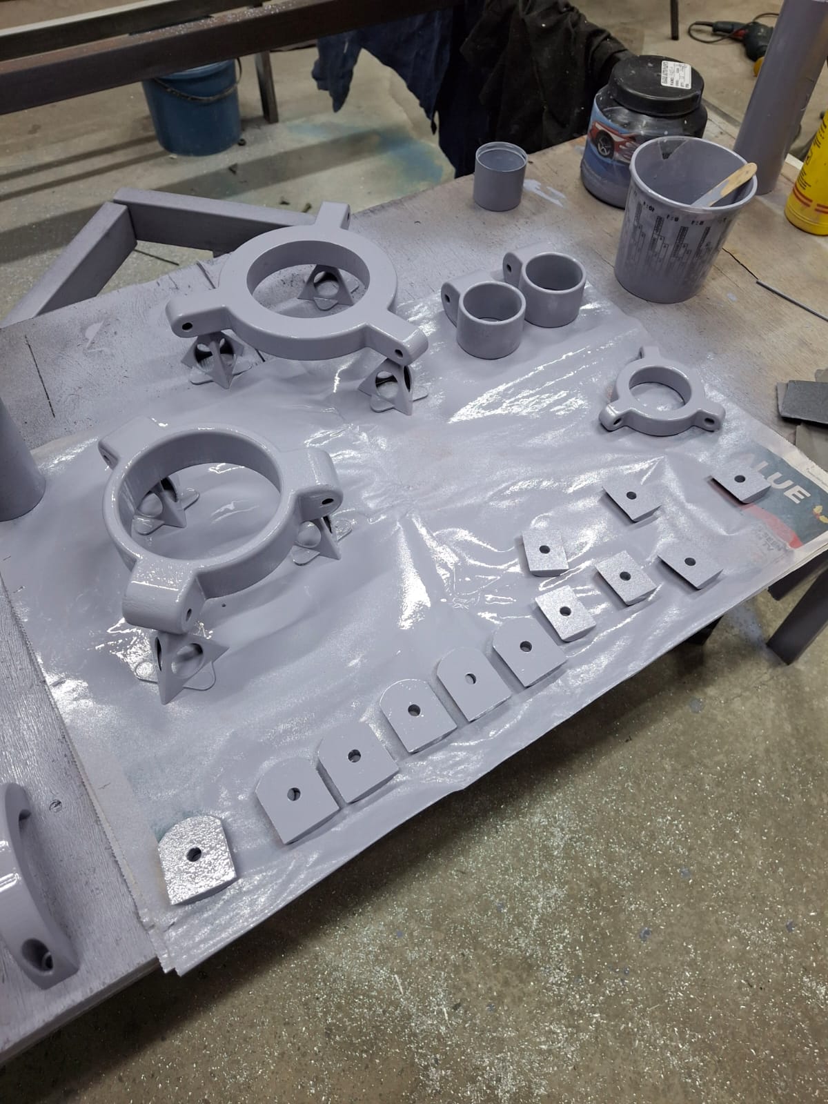 Steel fabrication detail by Create It 3D