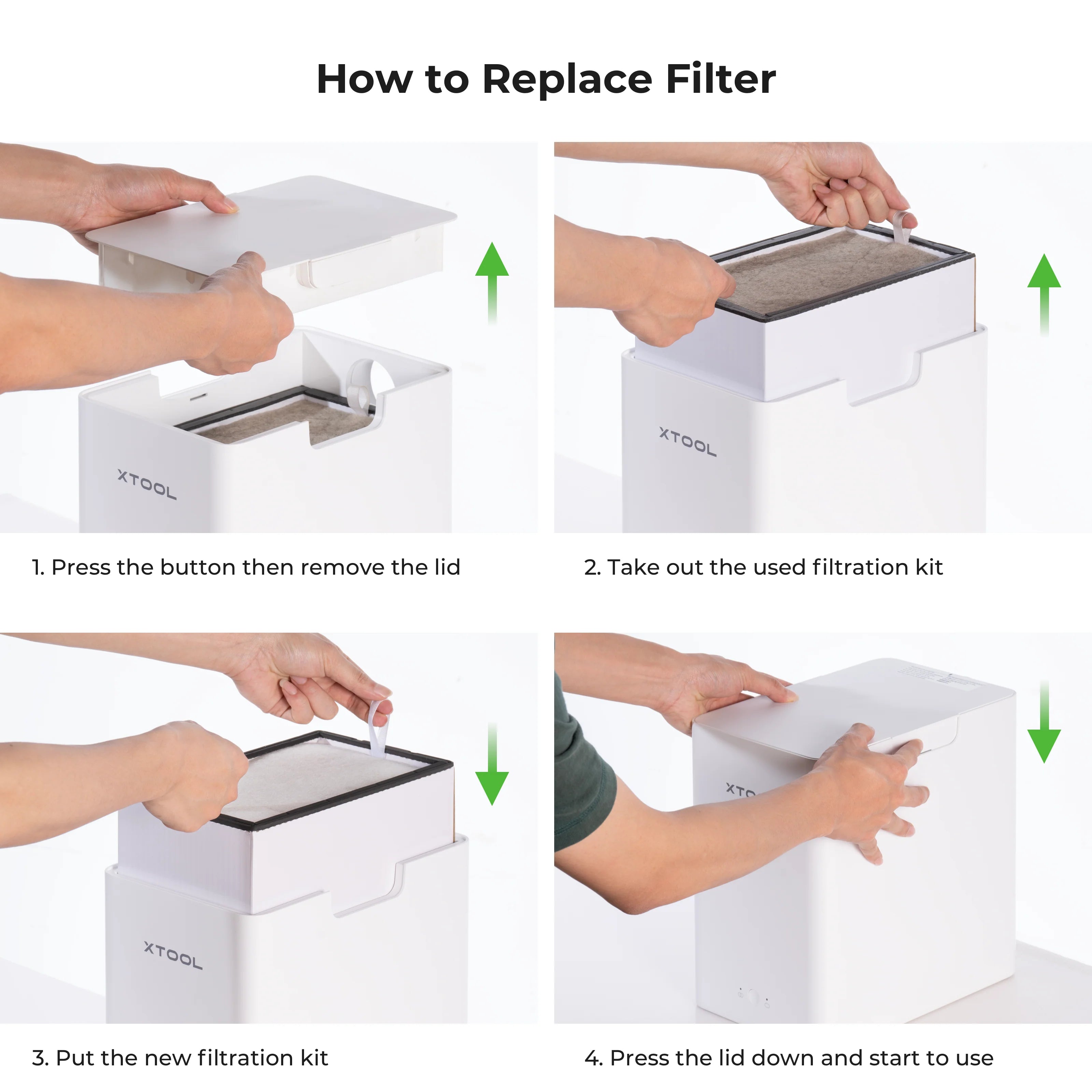 xTool Desktop Smoke Purifier