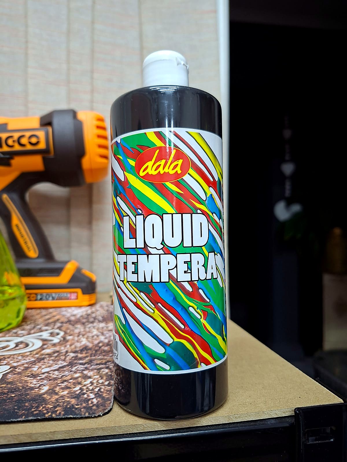 Colourful stainless steel tumbler laser engraved by Create It 3D