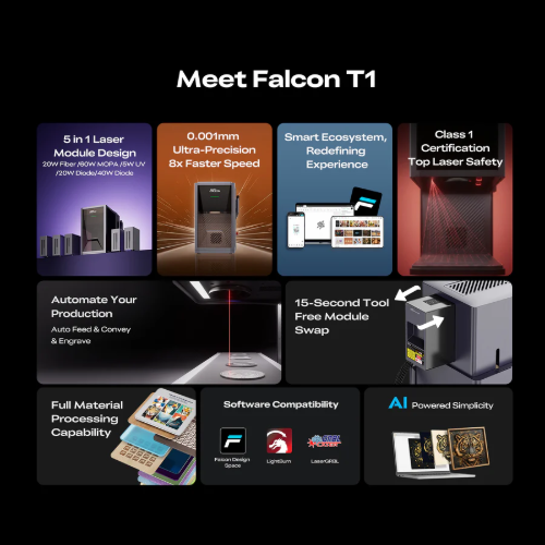 Creality CR Laser Falcon T1 Diode 40 Watt Laser Engraver