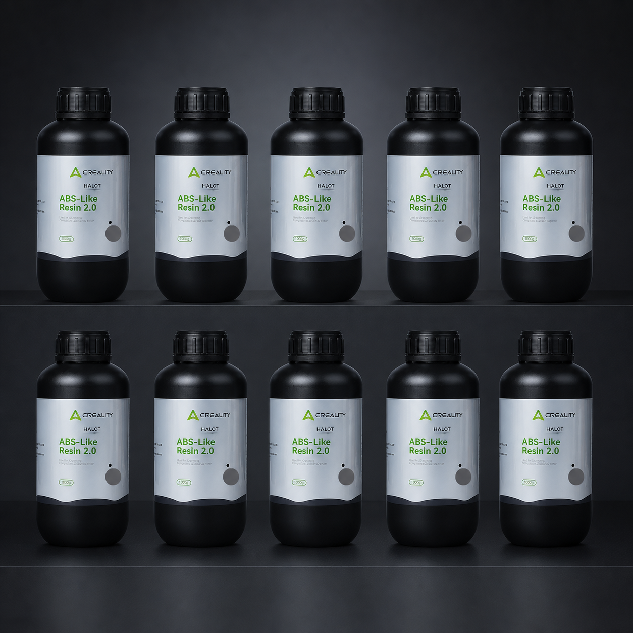Creality HALOT ABS-Like Resin 2.0 Grey — 10kg Production Pack
