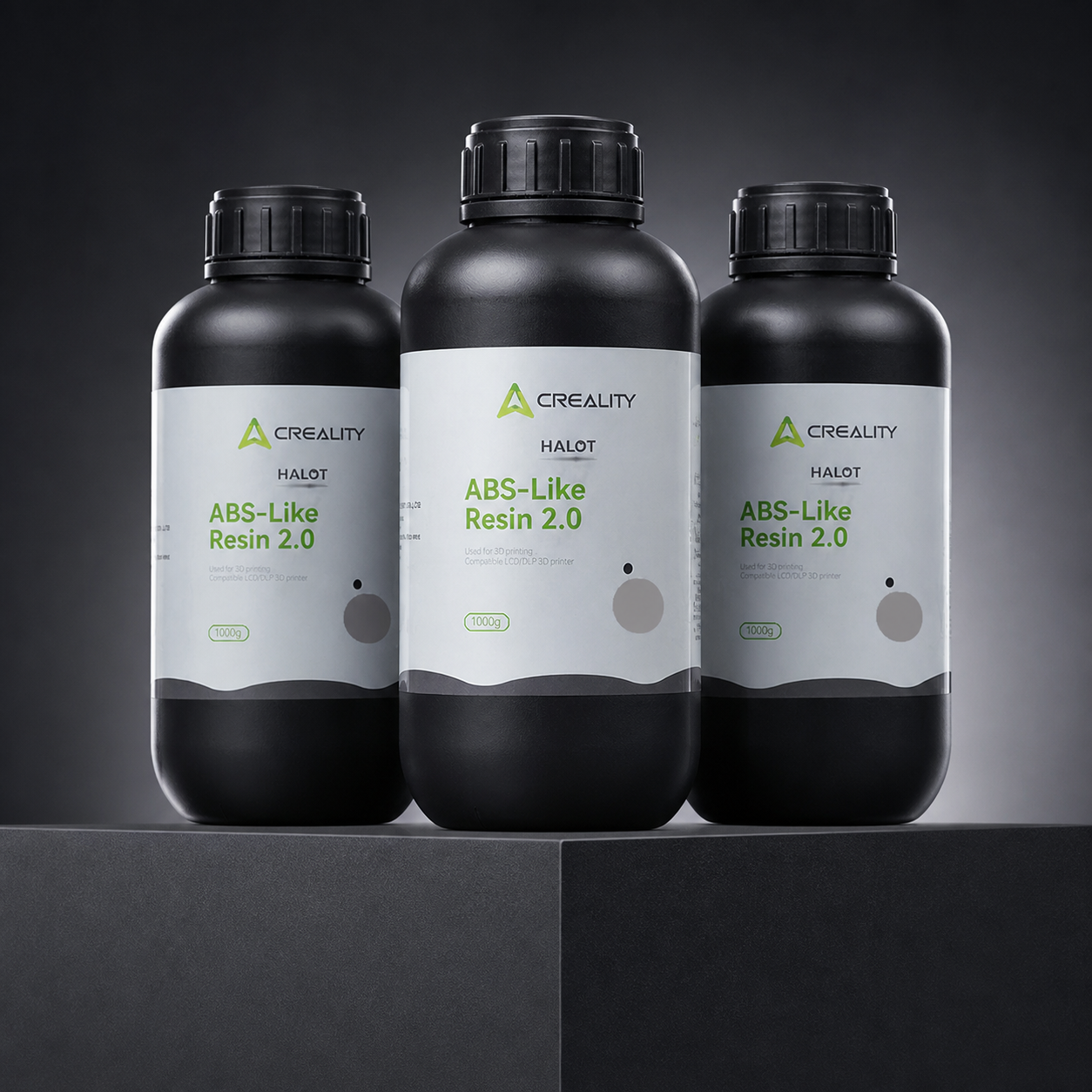 Creality HALOT ABS-Like Resin 2.0 Grey — 3kg Pack