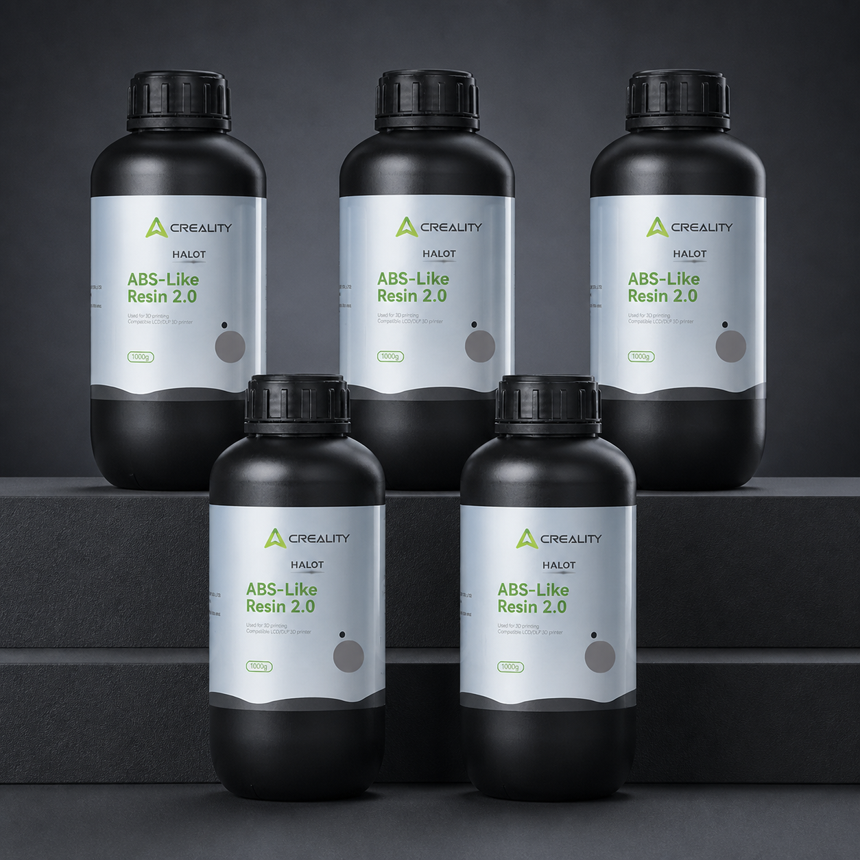 Creality HALOT ABS-Like Resin 2.0 Grey — 5kg Pack