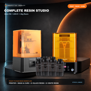Creality Halot R6 complete resin studio with UW-01 and four 1kg resin bottles