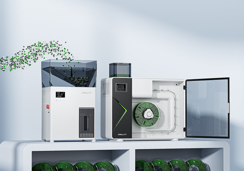 Creality M1 Filament Maker and R1 Shredder