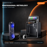 Creality Sermoon S1, K2 Pro Combo and four Ender PLA spools in a premium metrology bundle