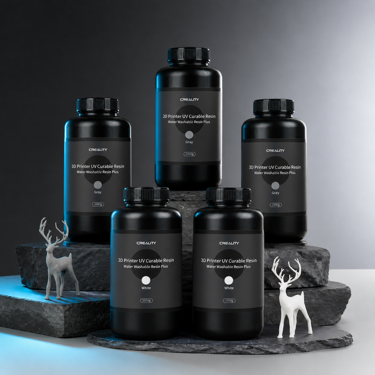 Creality Water-Washable Resin Plus 5kg studio pack