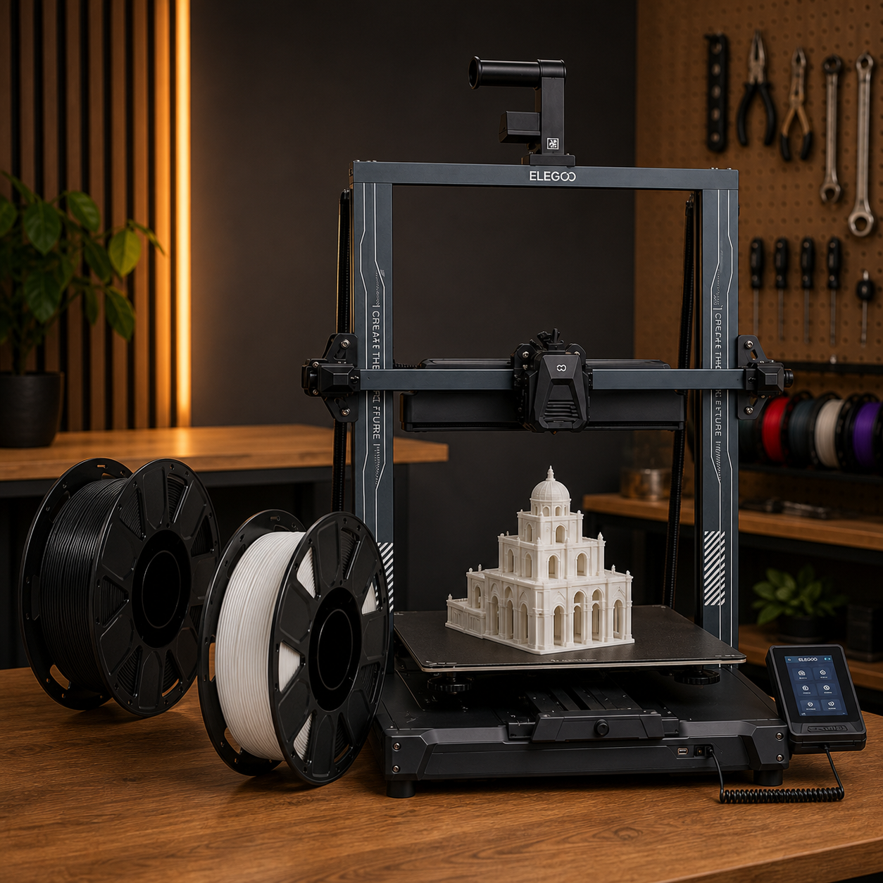 Elegoo Neptune 4 Plus 3kg PLA Starter Studio Bundle