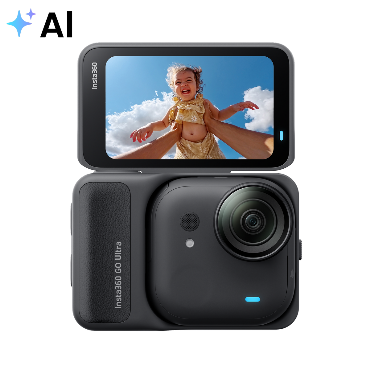 Insta360 GO Ultra Midnight Black action camera