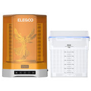 Elegoo Mercury Plus V3.0 wash and cure station front view