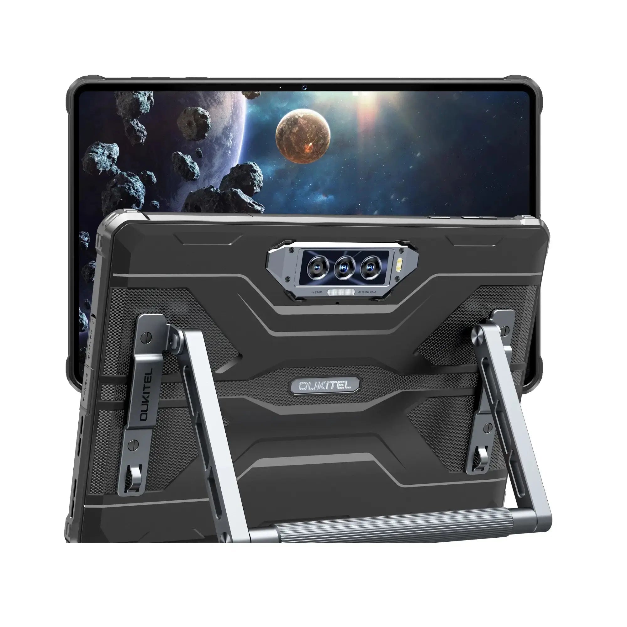 Oukitel RT8 rugged tablet with stand