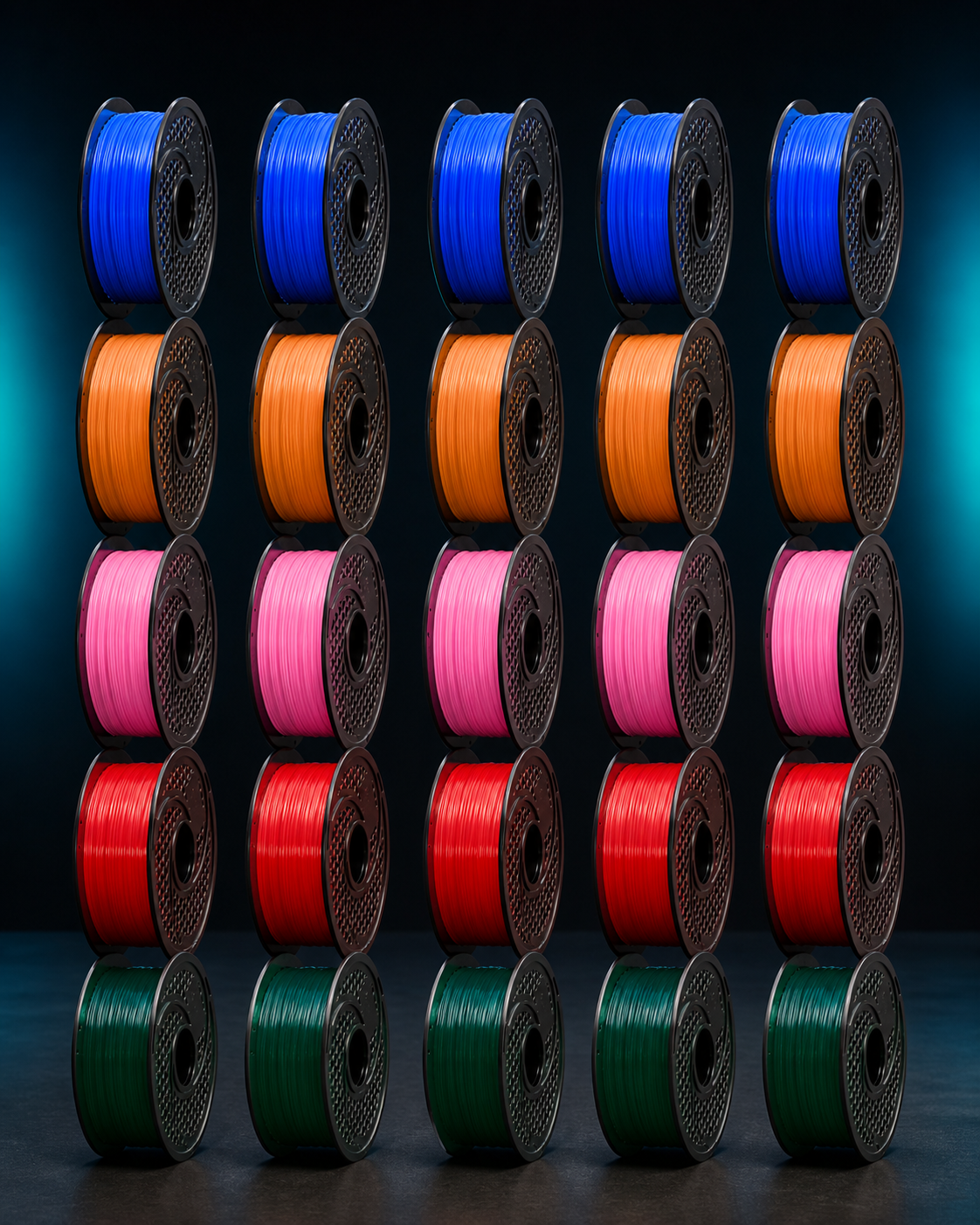 SA Filament PETG Speed 25kg Workshop Pack — 5 Colours