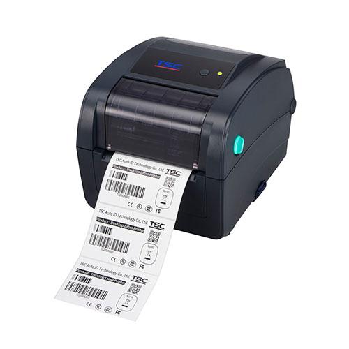 TSC TC200 thermal transfer desktop label printer with LED controls