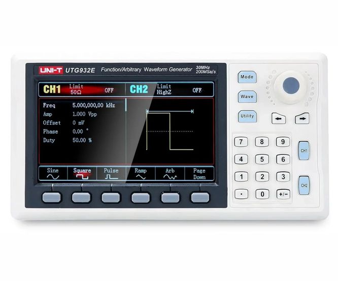 UNI-T UTG932E 30MHz dual-channel waveform generator