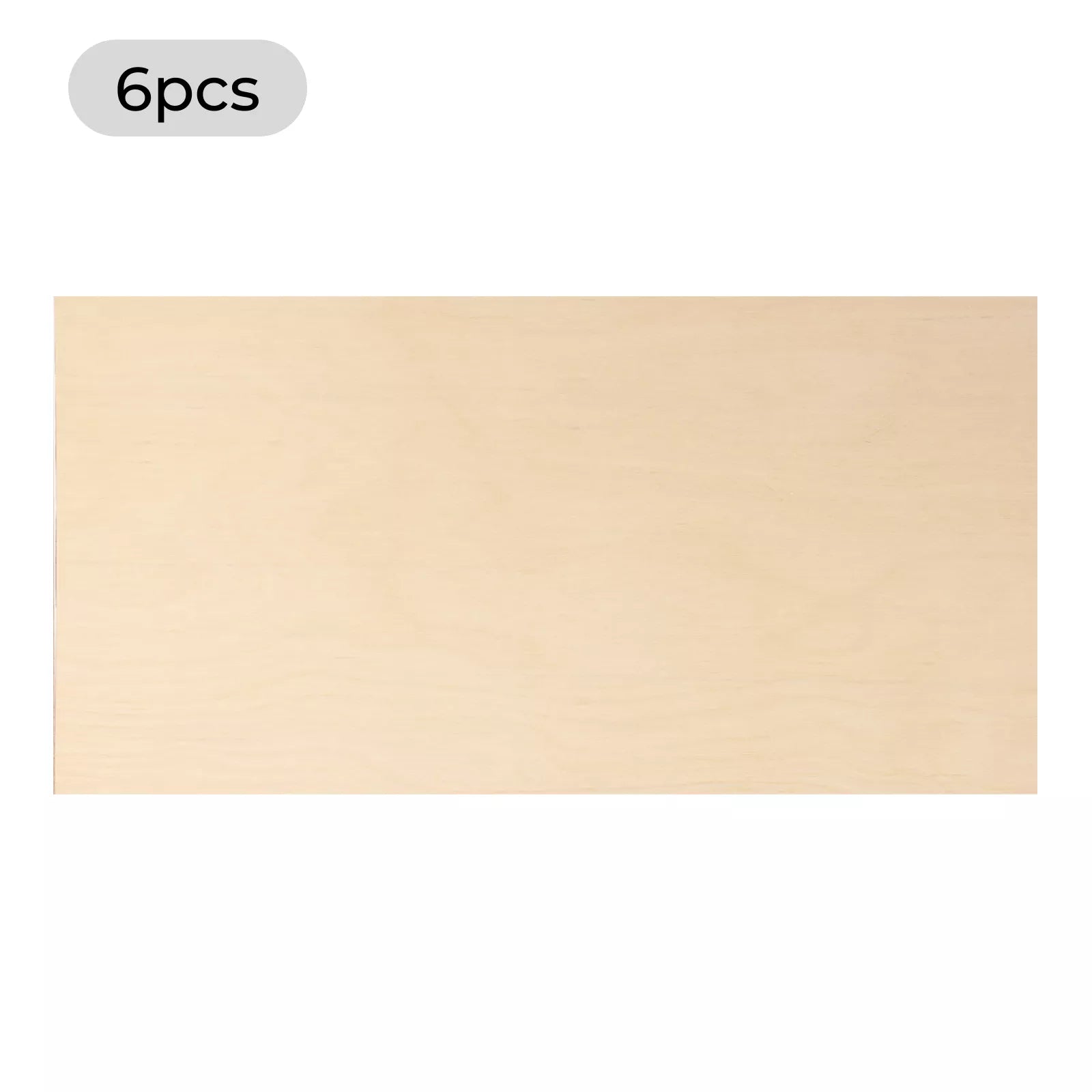 Birch Plywood Sheets 6pcs