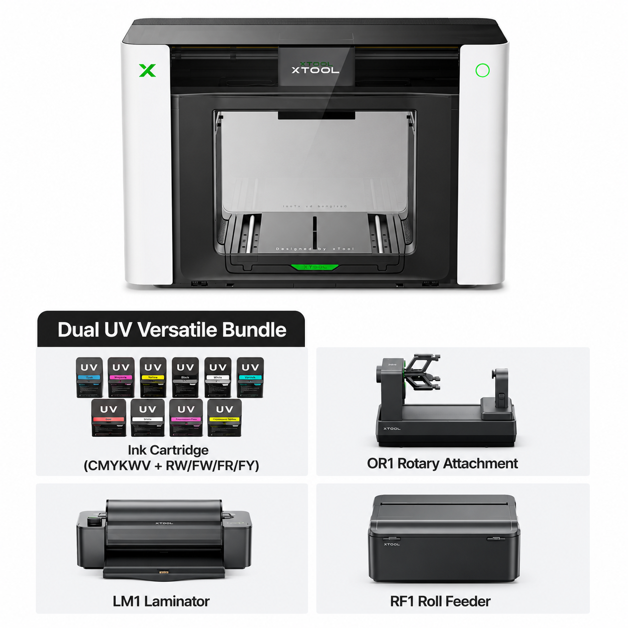 xTool O1 Omni UV & DTG Printer – Versatile Bundle