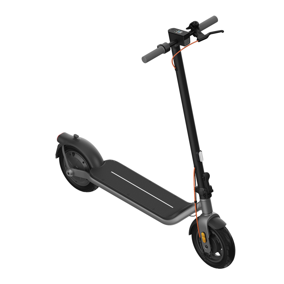 Xiaomi Electric Scooter 6 Essential folded frame and controls, showing its compact three-second folding design