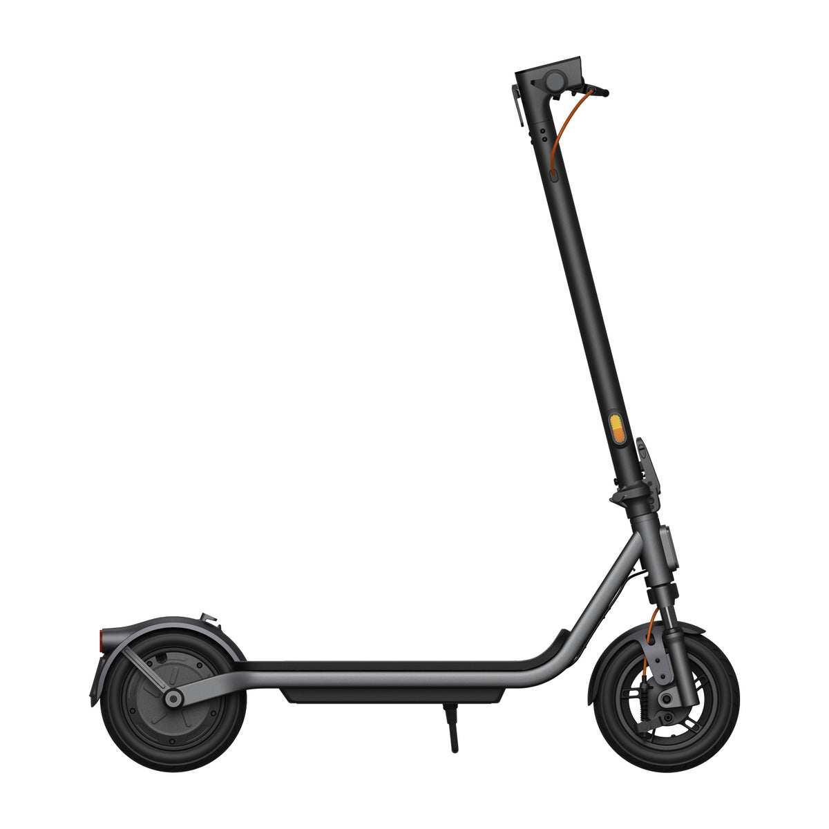 Xiaomi Electric Scooter 6 Lite folded frame showing its compact storage and transport configuration