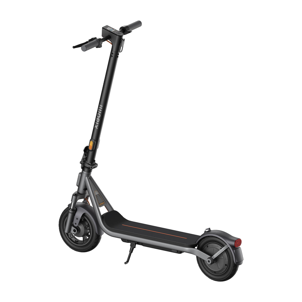 Xiaomi Electric Scooter 6 Lite front view highlighting the tall handlebar and integrated light
