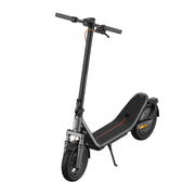 Xiaomi Electric Scooter 6 in black, full side profile with 12-inch tubeless tyres and dual suspension