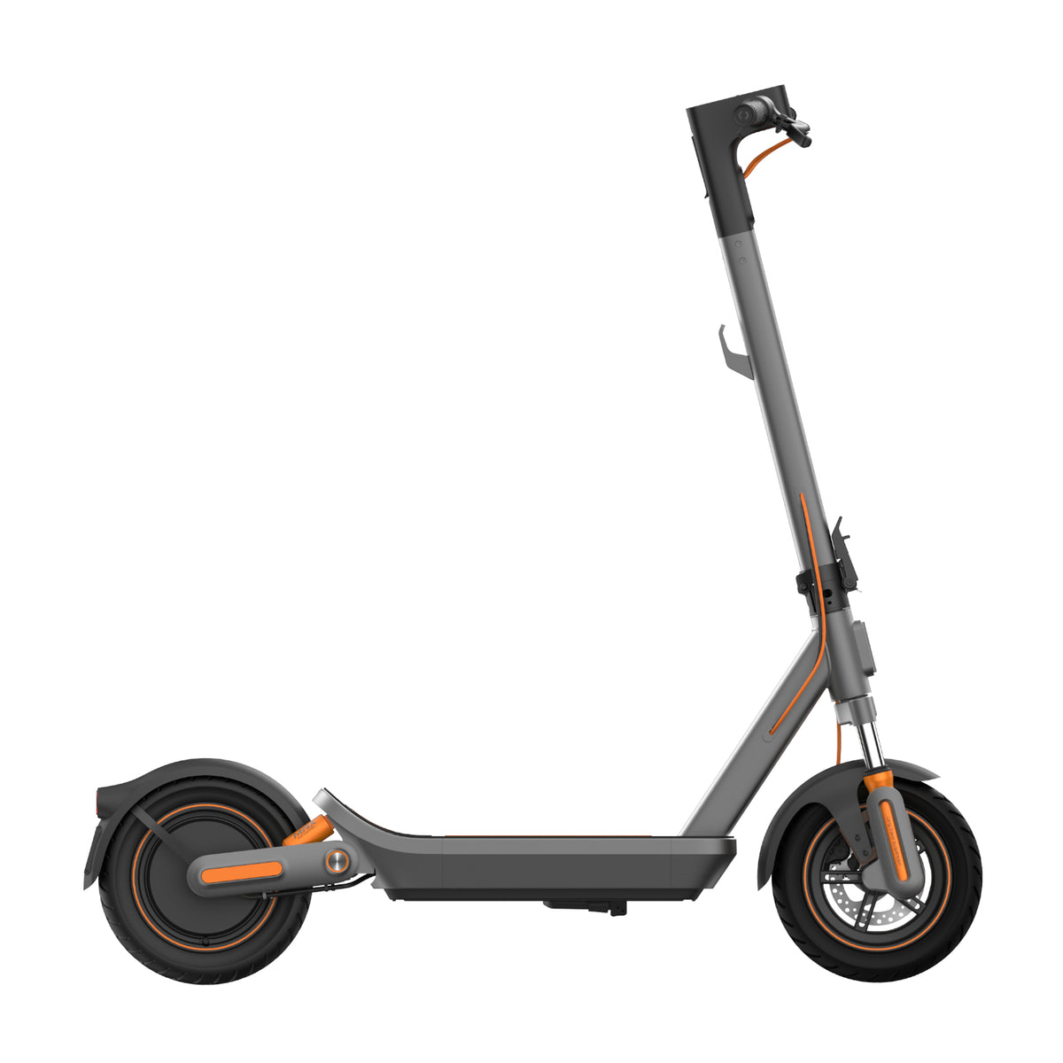 Xiaomi Electric Scooter 6 Max folded configuration highlighting its practical transport and storage design