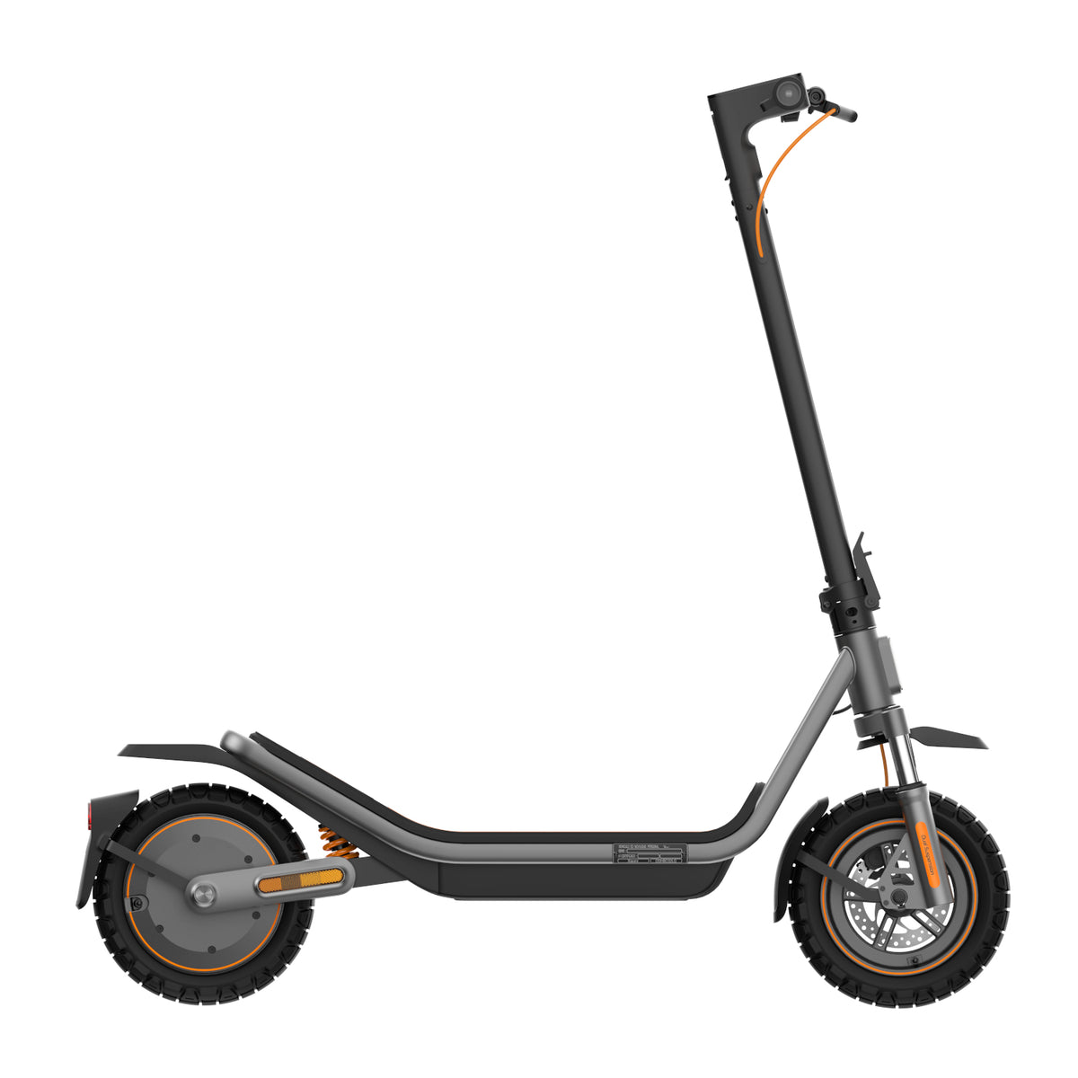 Xiaomi Electric Scooter 6 Pro folded configuration showing the practical three-second folding mechanism