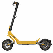 Xiaomi Electric Scooter 6 Ultra in black and yellow, full product view with 12-inch all-terrain tyres